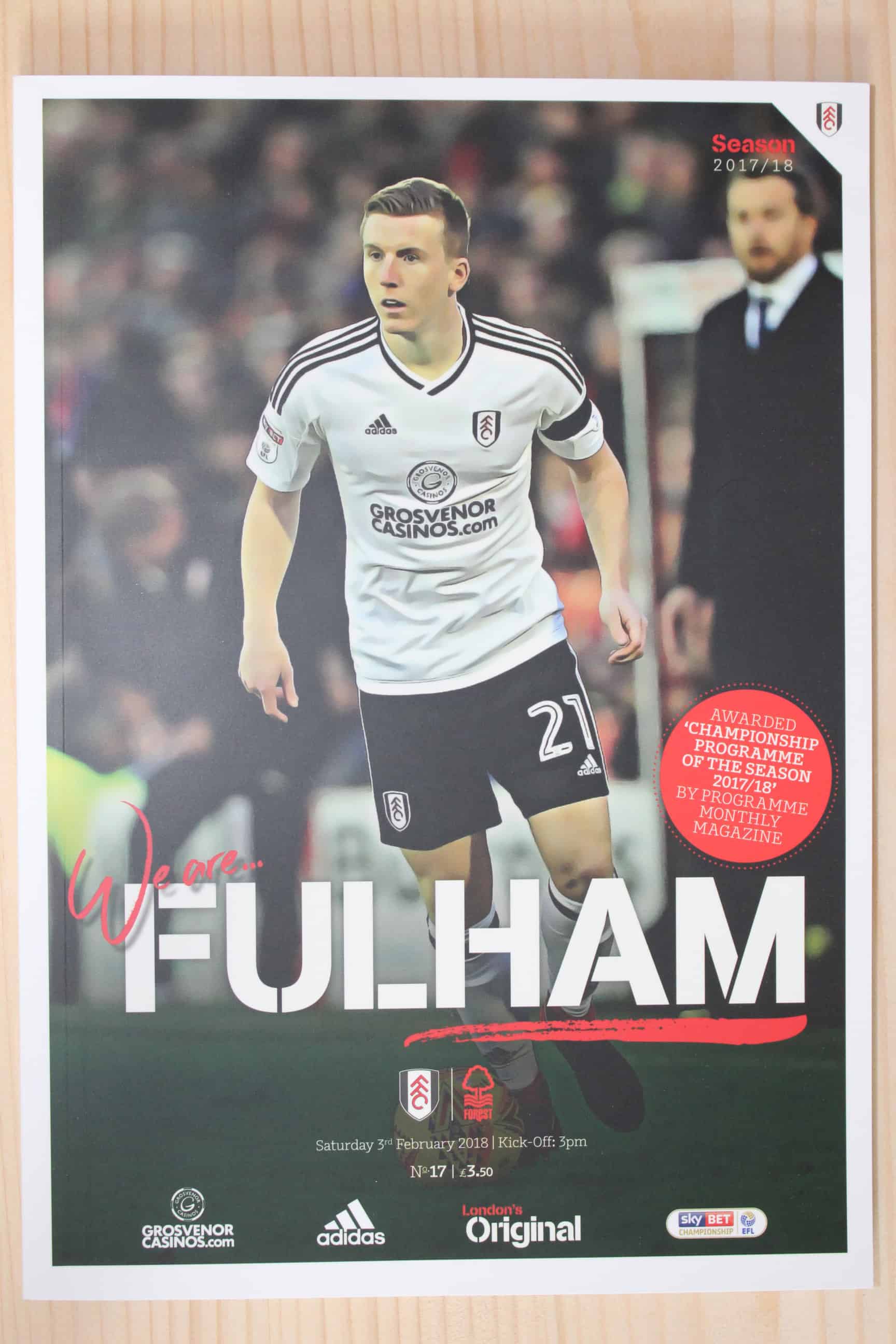 Fulham FC v Nottingham Forest FC